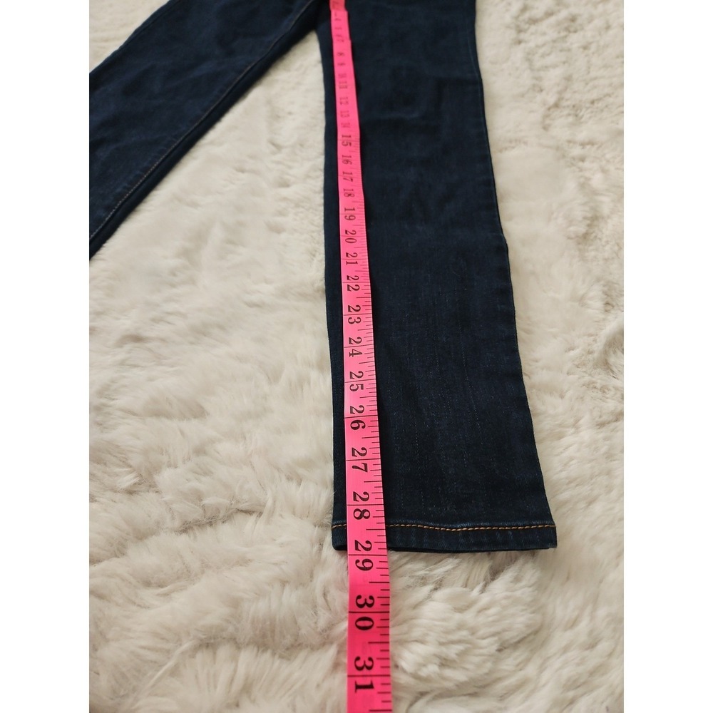 American Eagle Outfitters Dark Indigo Skinny Jegging Jeans 6 Regular Stretch - Picture 7 of 12